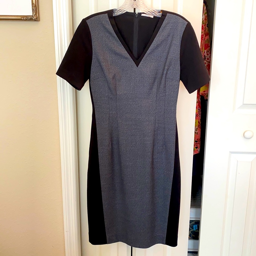 T Tahari | Color block sheath dress